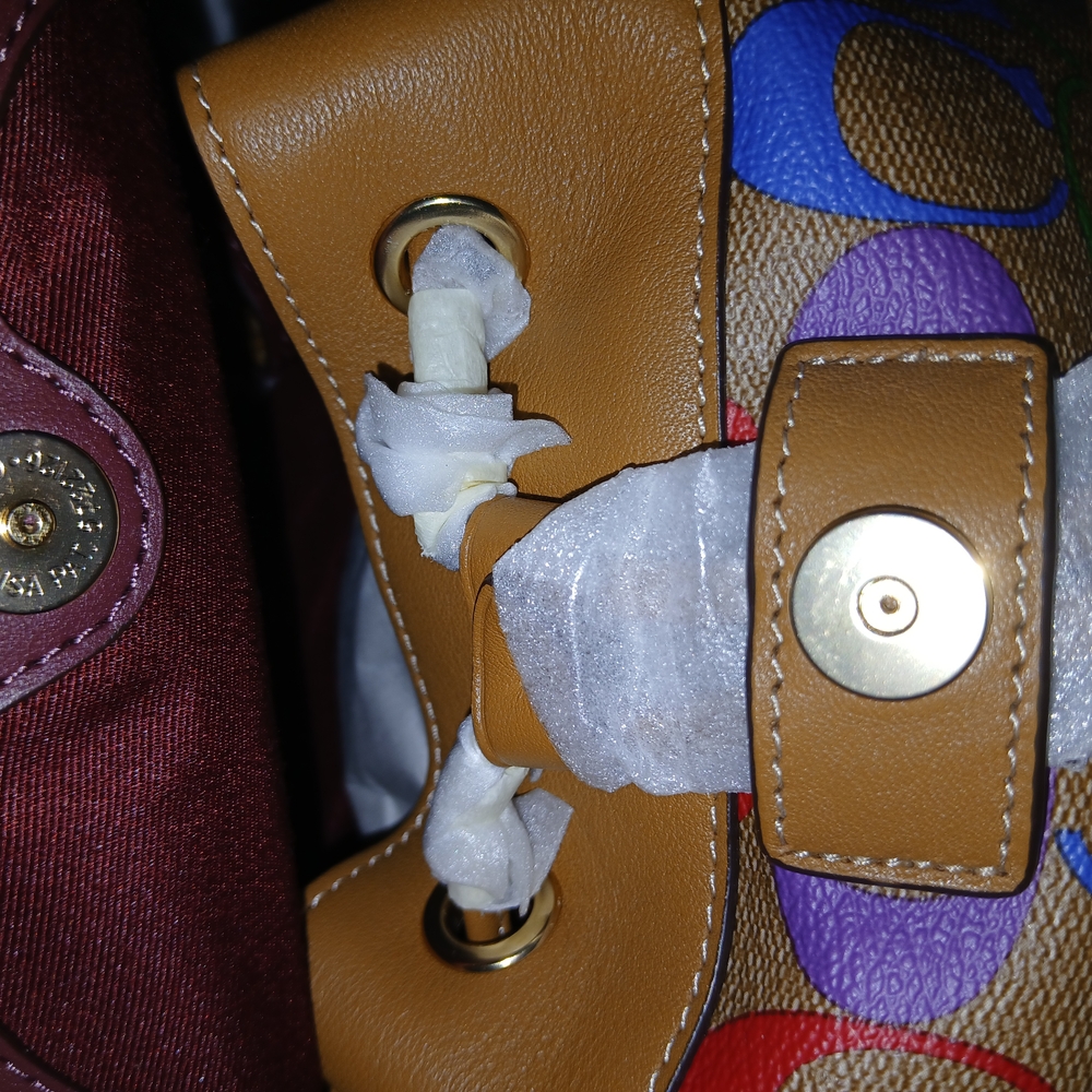 Coach Rainbow Mini Backpack - Picture 8 of 13